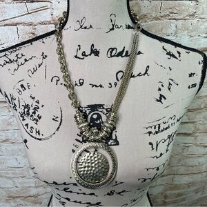 Vintage Chicos Gold Tone Necklace